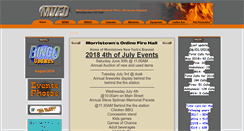 Desktop Screenshot of morristownfirerescue.com